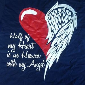 Half of Heart in Heaven Tee